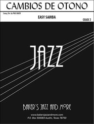 Cambios de Otono Jazz Ensemble sheet music cover Thumbnail
